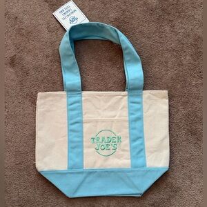 Trader Joe’s Tote Light Blue